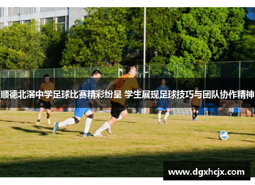 顺德北滘中学足球比赛精彩纷呈 学生展现足球技巧与团队协作精神